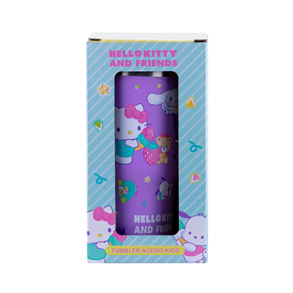 VASO TUMBLER HELLO KITTY Y FRIENDS 500ML SCOOL ACERO INOX 705047 - 4