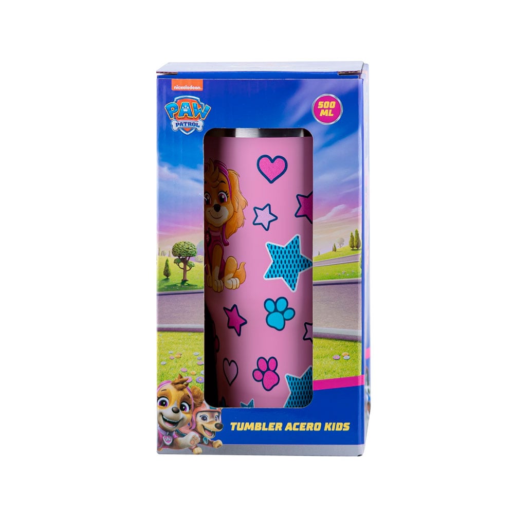 VASO TUMBLER PAW PATROL M 500ML SCOOL ACERO INOX 705050 - 4