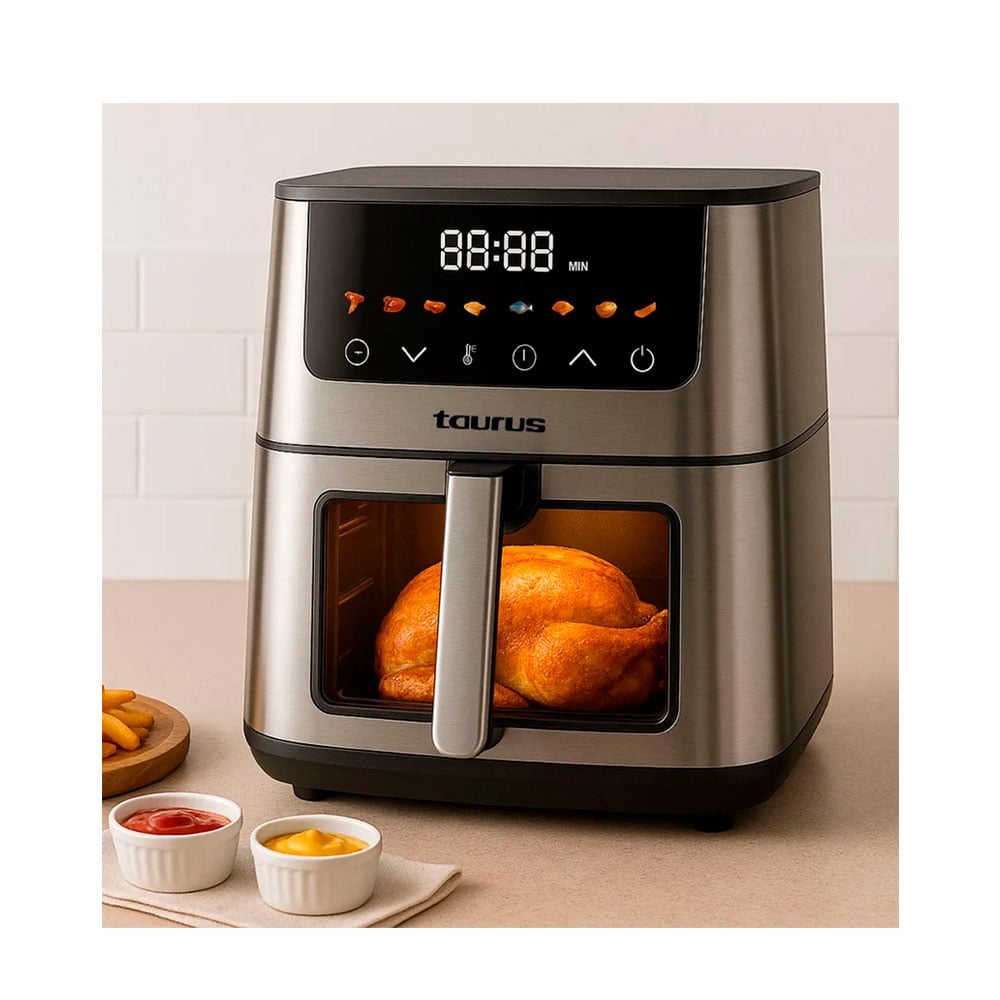 FREIDORA DE AIRE TAURUS 5LT SILVER FRYER II - 4