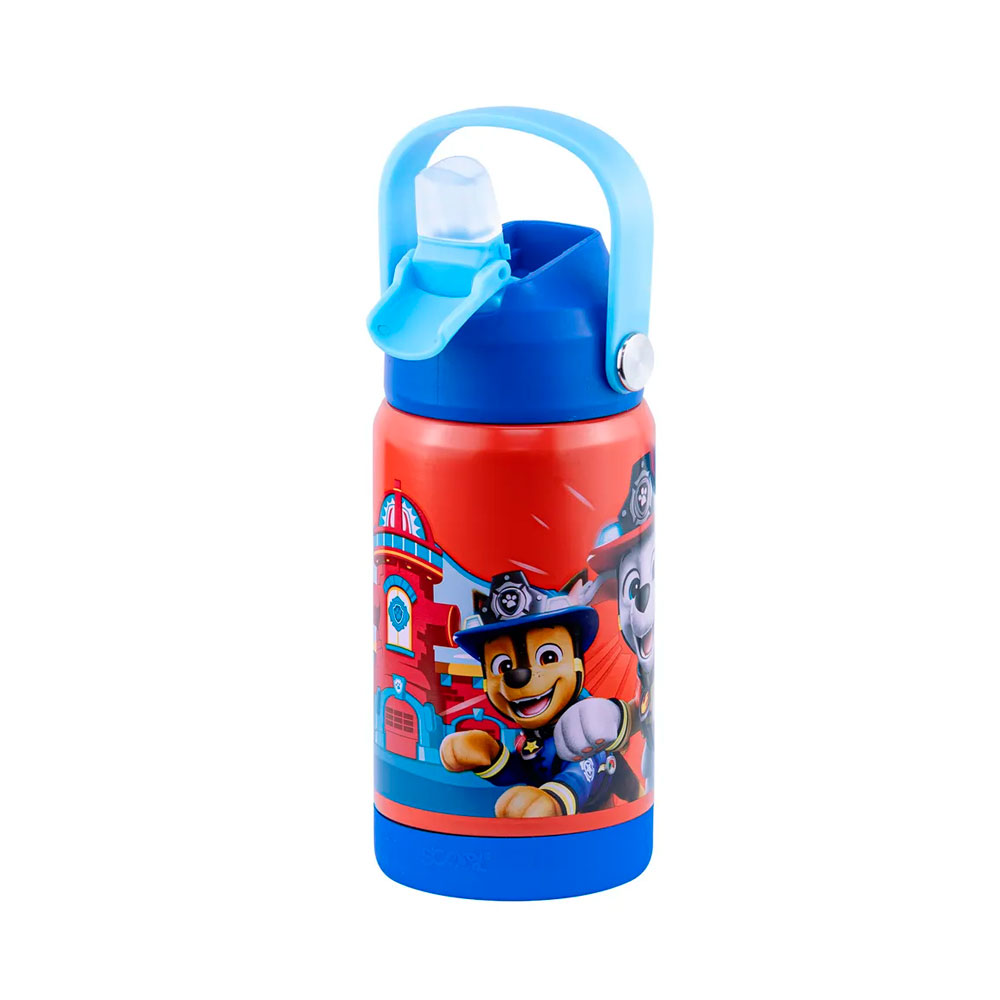 TOMATODO BOTELLA PAW PATROL ACERO SCOOL ROJO 400ML 705278 - 2