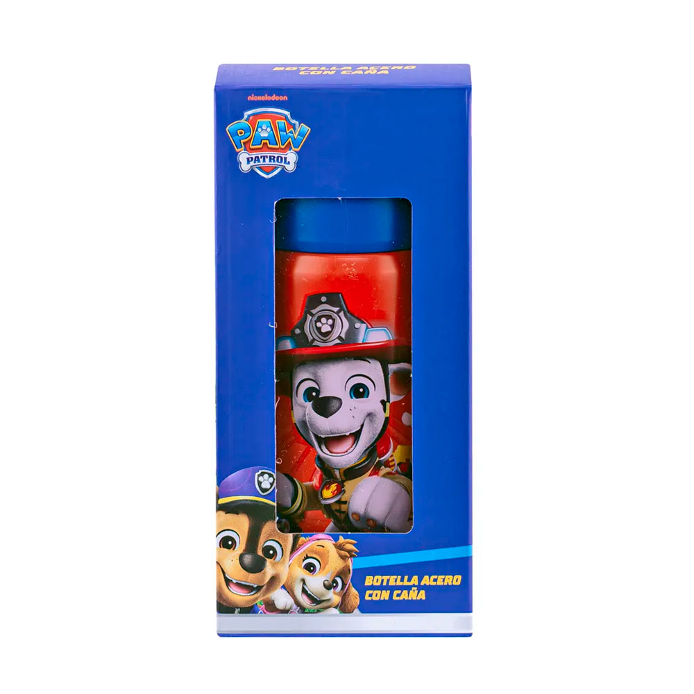 TOMATODO BOTELLA PAW PATROL ACERO SCOOL ROJO 400ML 705278 - 3