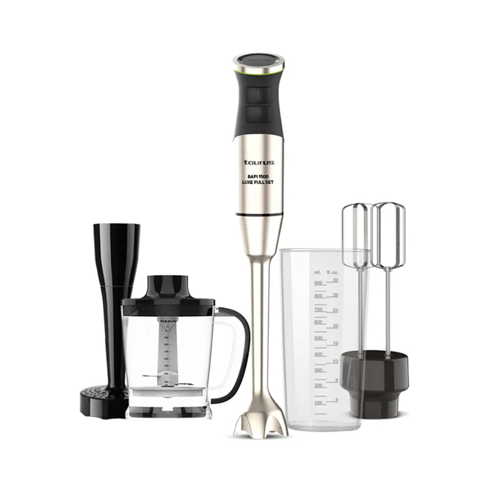 BATIDORA TAURUS DE INMERSIÓN BAPI 1500 LUXE FULL SET - 1
