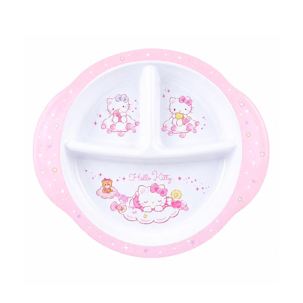 VAJILLA PLATO HELLO KITTY DIVISION ANTIDESLIZANTE SCOOL 705337 - 2
