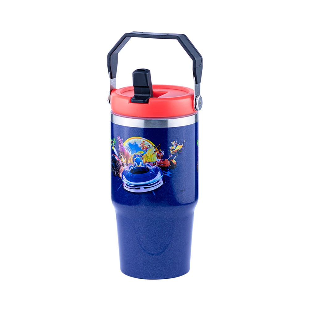 VASO TUMBLER SONIC 600ML ACERO INOX CON ASA Y CAÑA SCOOL – 705044 - 2