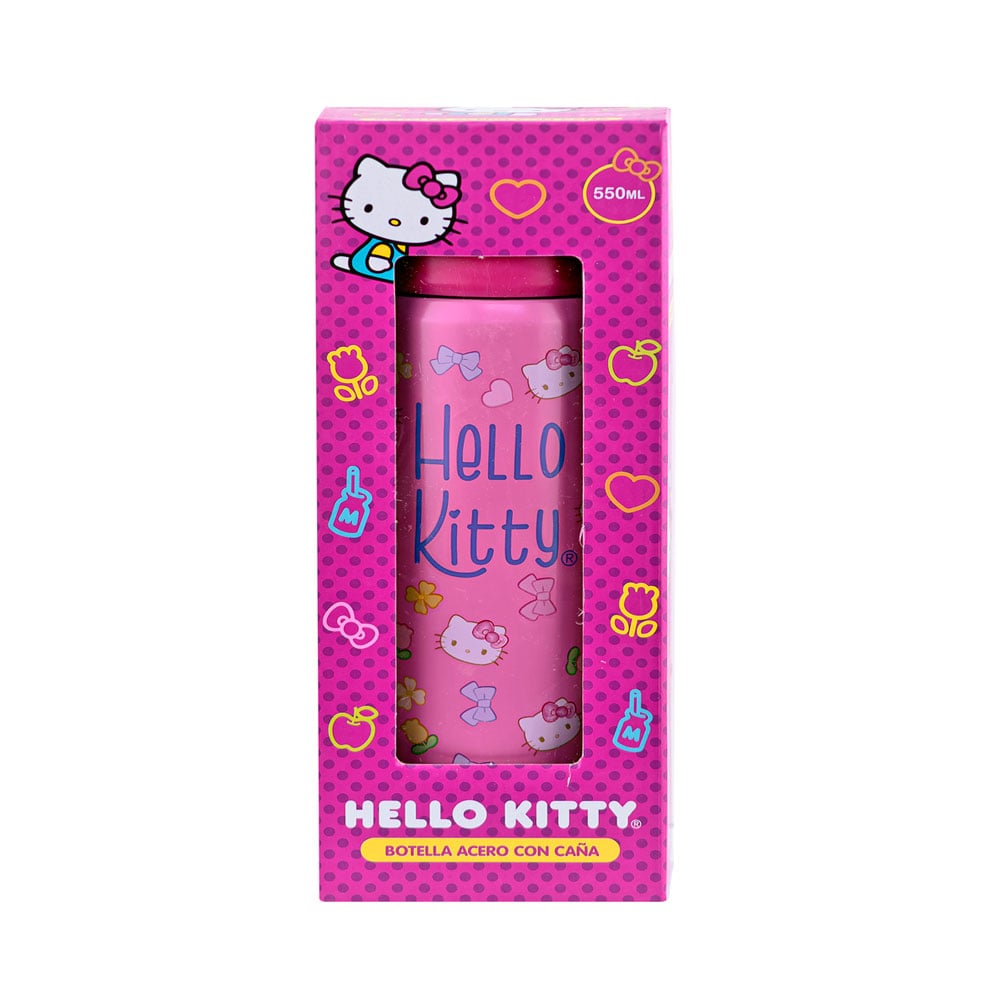 TOMATODO BOTELLA HELLO KITTY ACERO SCOOL 550ML 705281 - 3