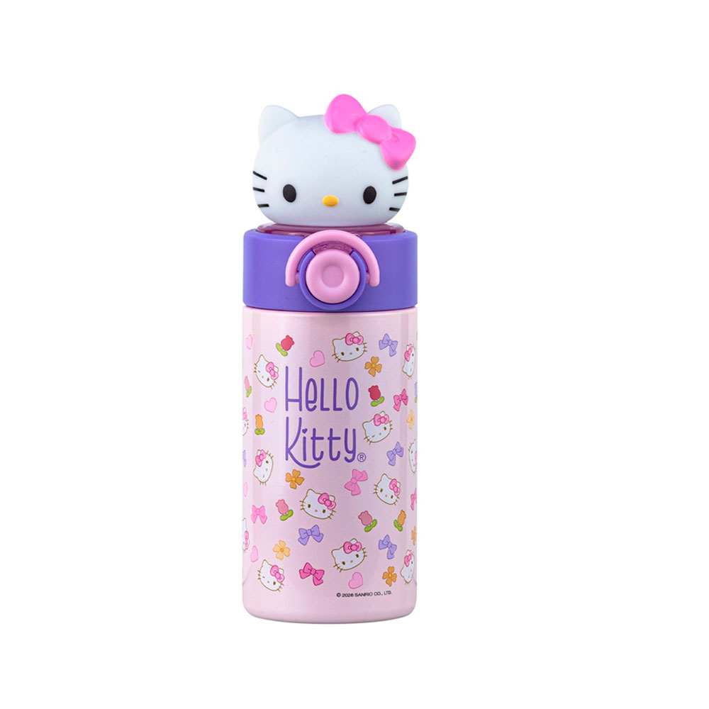 TOMATODO TUMBLER DE ACERO HELLO KITTY SCOOL 500 ML 3D – 705301 - 1