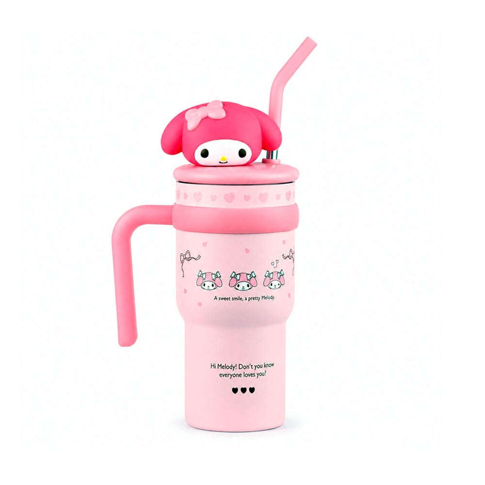 TOMATODO TUMBLER MY MELODY 3D ACERO SCOOL 700 ML – 400424 - 2