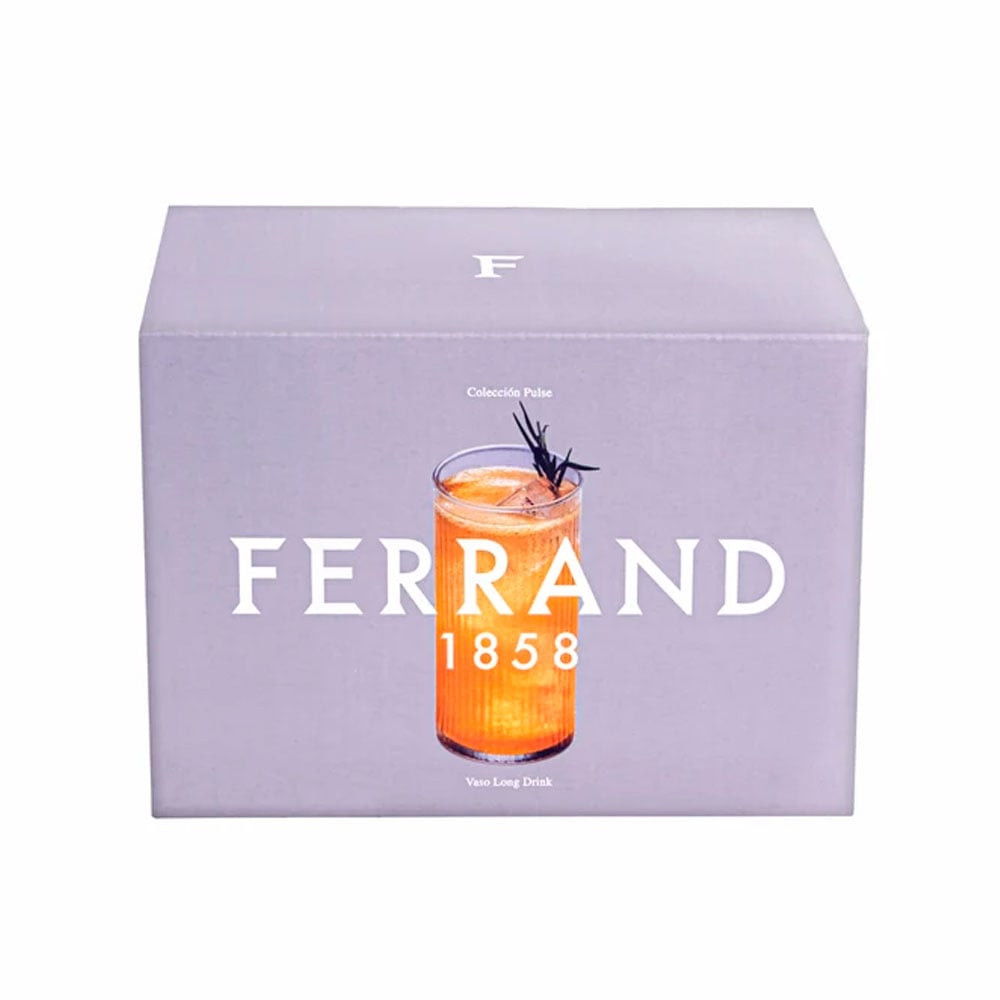 VASO FERRAND LONG DRINK PULSE 370 ML X 6 PIEZAS - 4