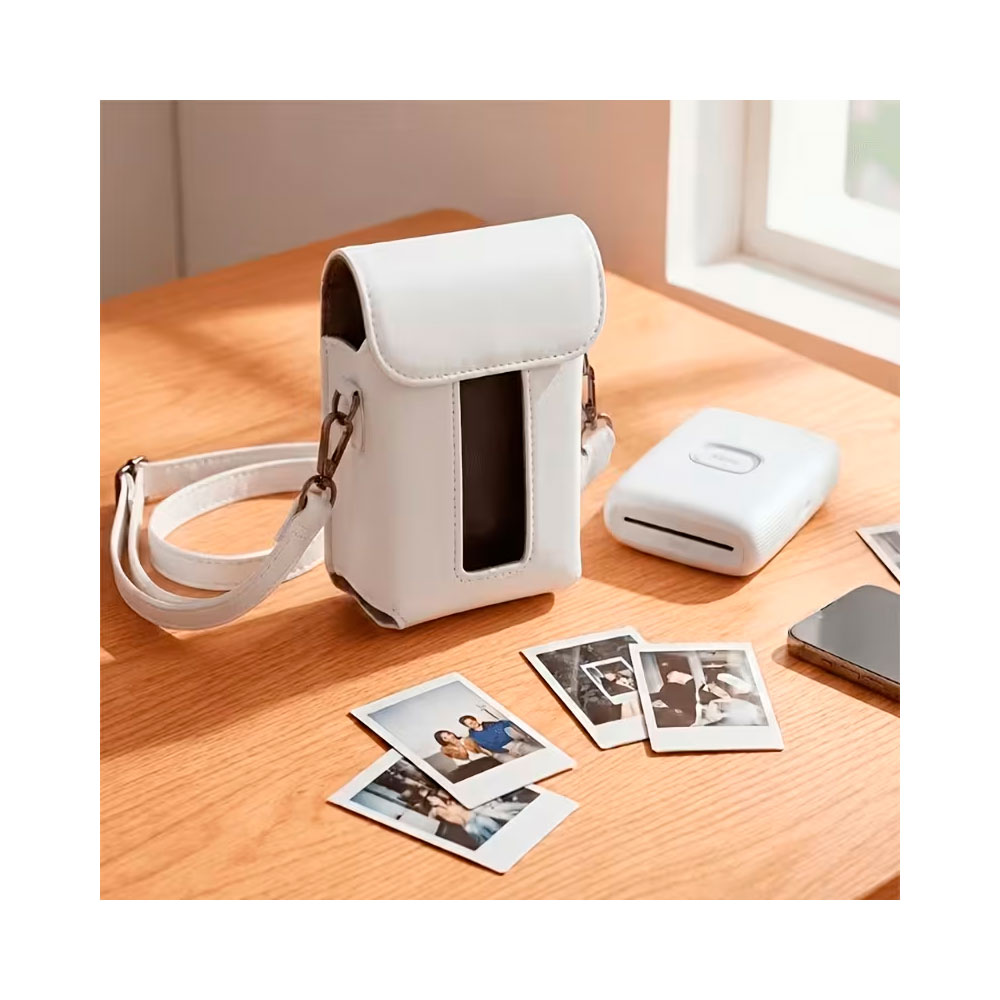 IMPRESORA FUJIFILM INSTAX MINI LINK 3 CLAY WHITE +ESTUCHE+PELICULAX20 - 3