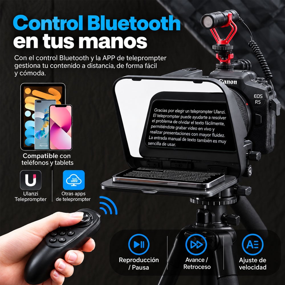 TELEPROMPTER ULANZI RT02 - 8