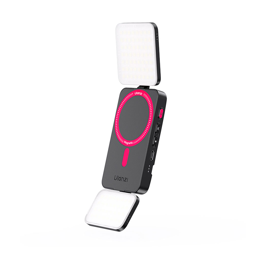 LUZ DE RELLENO ULANZI GL01 GLOWUP PARA SMARTPHONE - NEGRO - 1