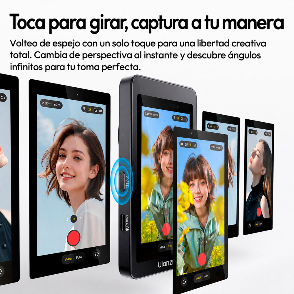MONITOR PARA SELFIES Y VLOGS ULANZI VM1 - 7