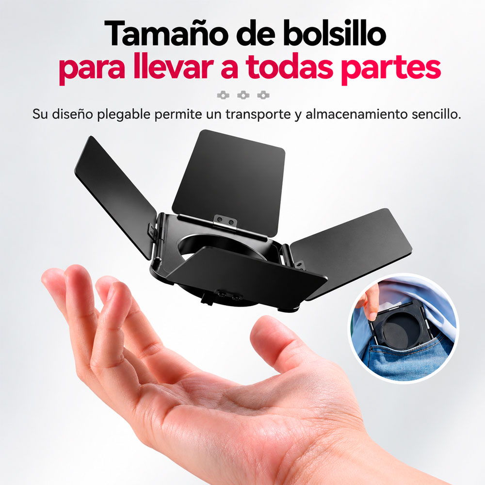 BARNDOOR ULANZI PARA MINI BOWENS M4 - 4