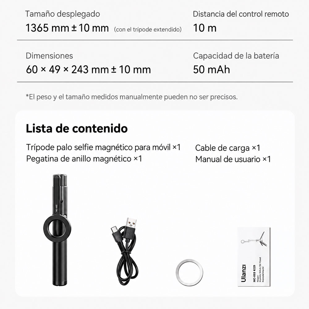 TRIPODE ULANZI MG-003 PARA SMARTPHONE - 10