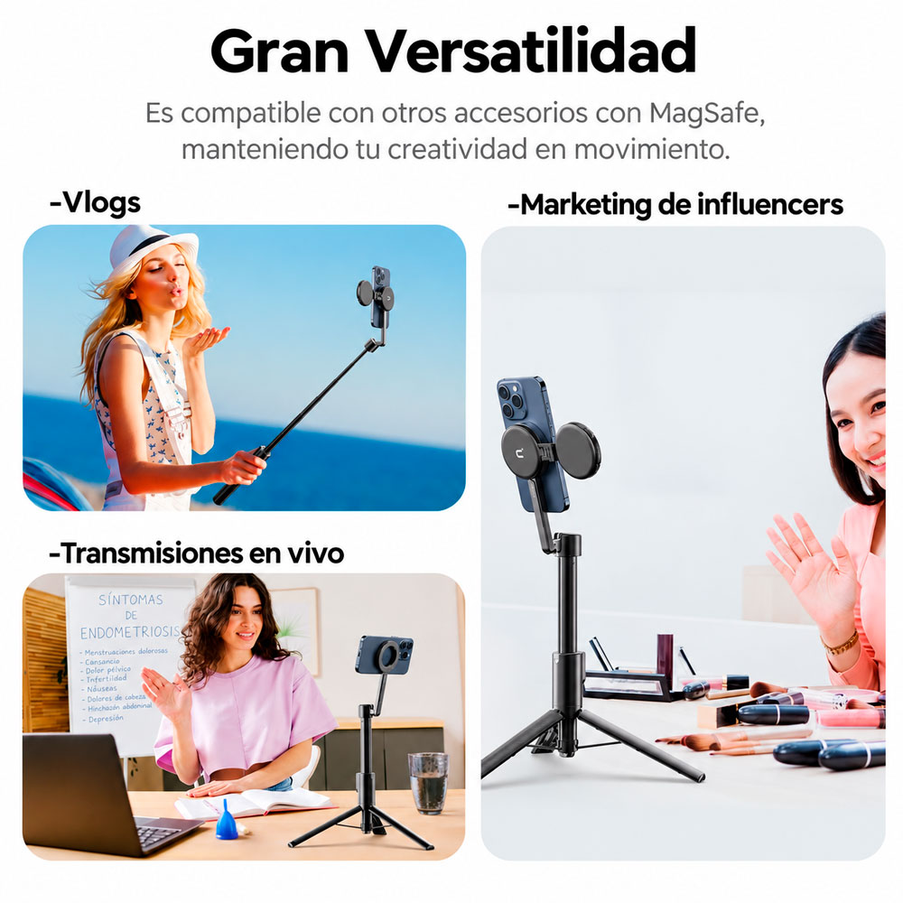 TRIPODE ULANZI MG-003 PARA SMARTPHONE - 6