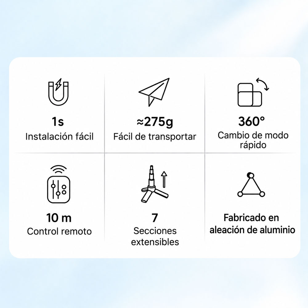 TRIPODE ULANZI MG-003 PARA SMARTPHONE - 8