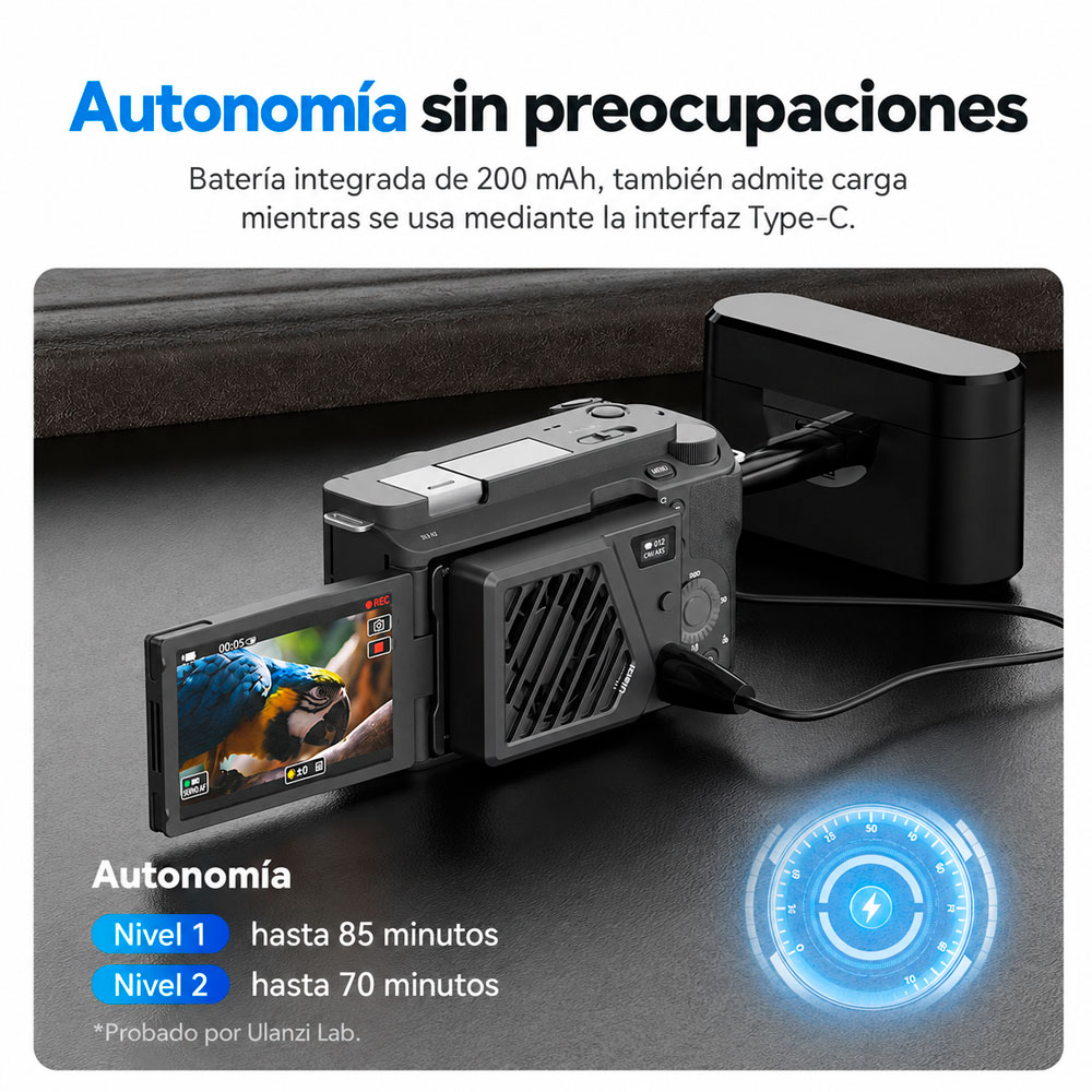 VENTILADOR DE REFRIGERACION ULANZI CA-25 - 8
