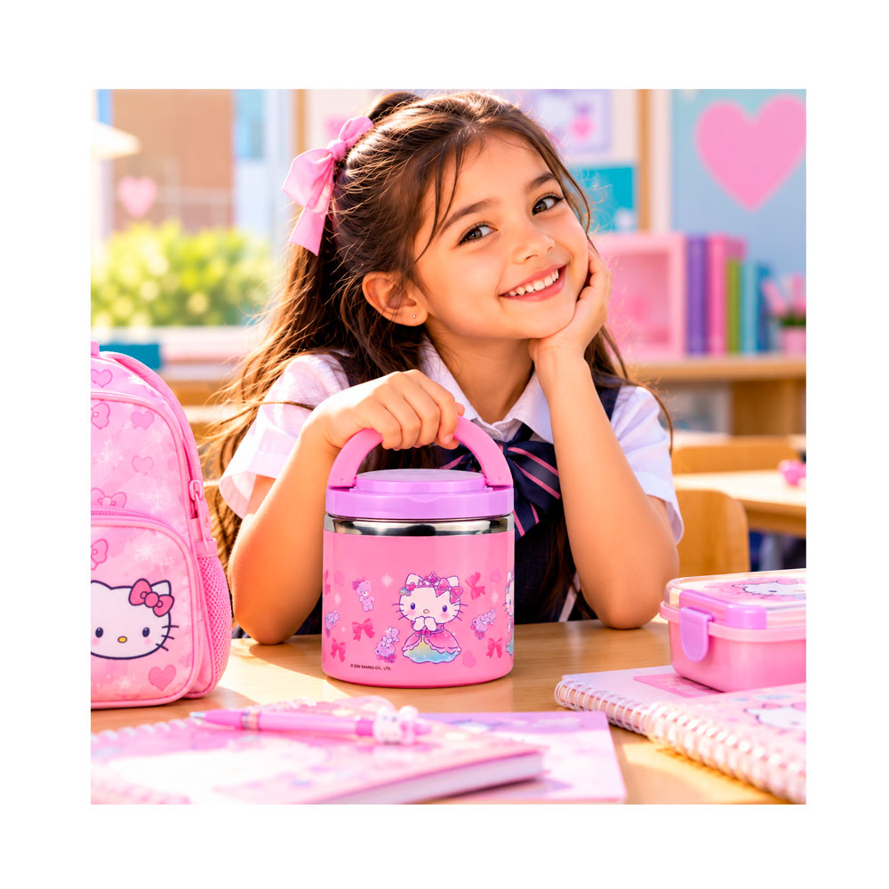 TERMO DE COMIDA HELLO KITTY SCOOL 600 ML 704948 - 3