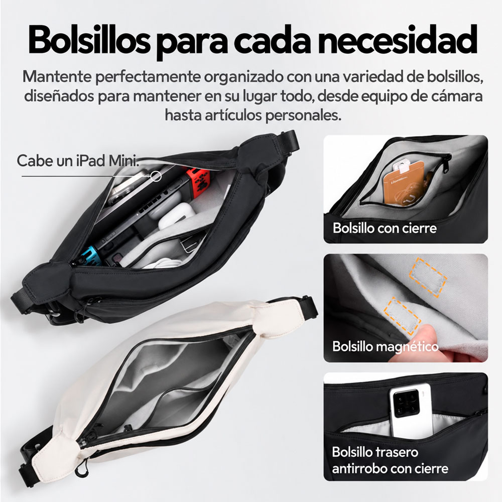 BOLSO ULANZI HMN1 NEGRO - 6
