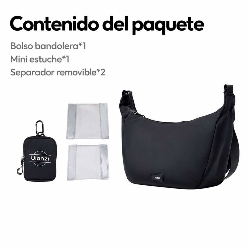 BOLSO ULANZI HMN1 NEGRO - 8