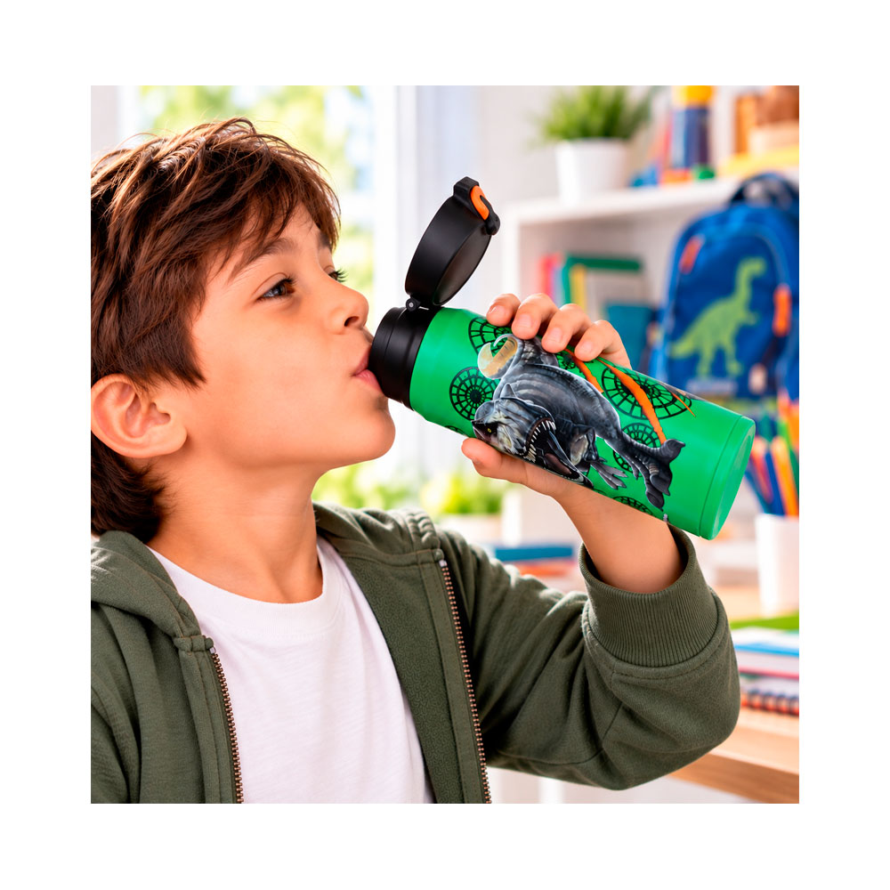 TOMATODO BOTELLA TERMICA JURASSIC SCOOL DE ACERO 420 ML 704711 - 3