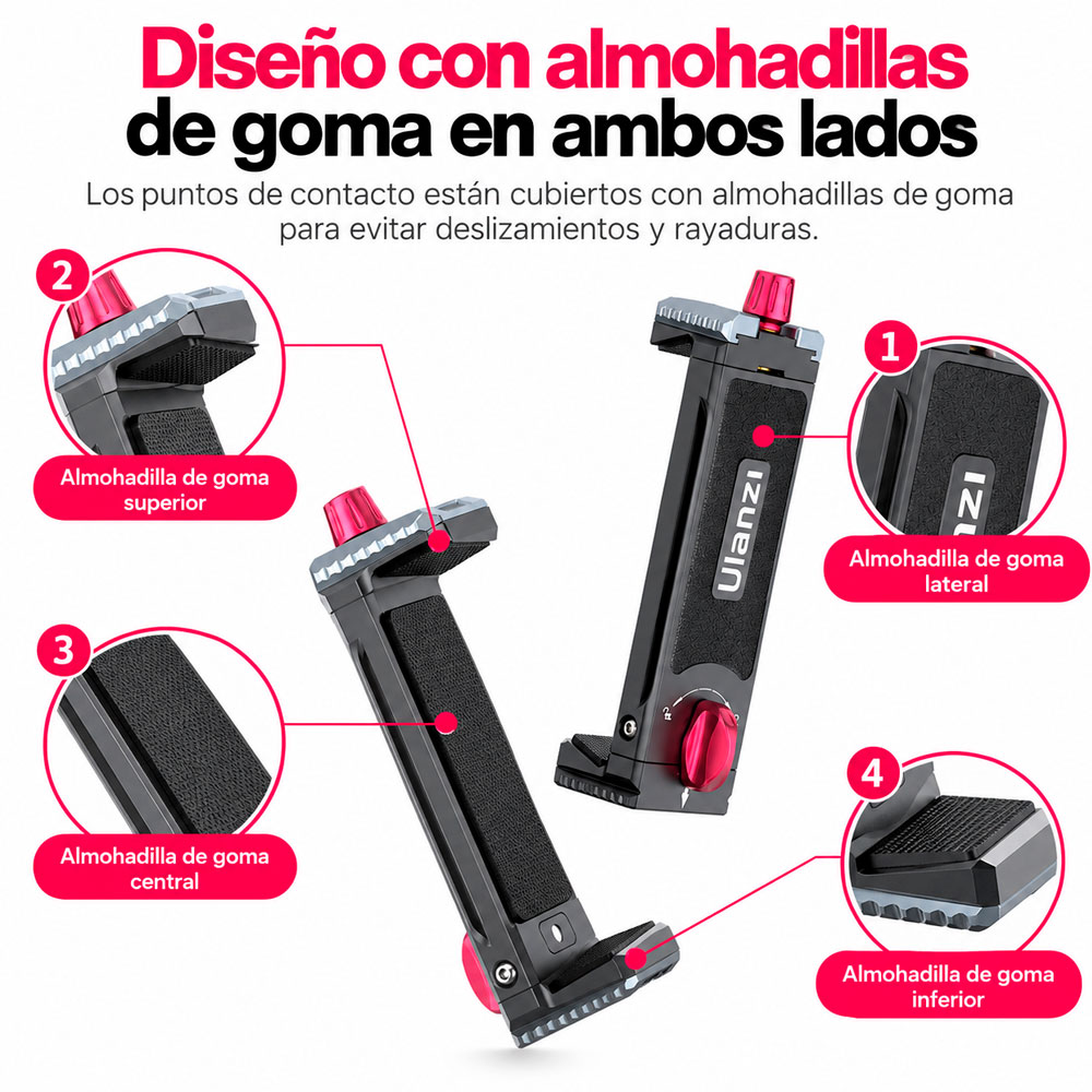 SOPORTE DE TRIPODE METALICO ULANZI U-PAD III SKU.2597 - 9