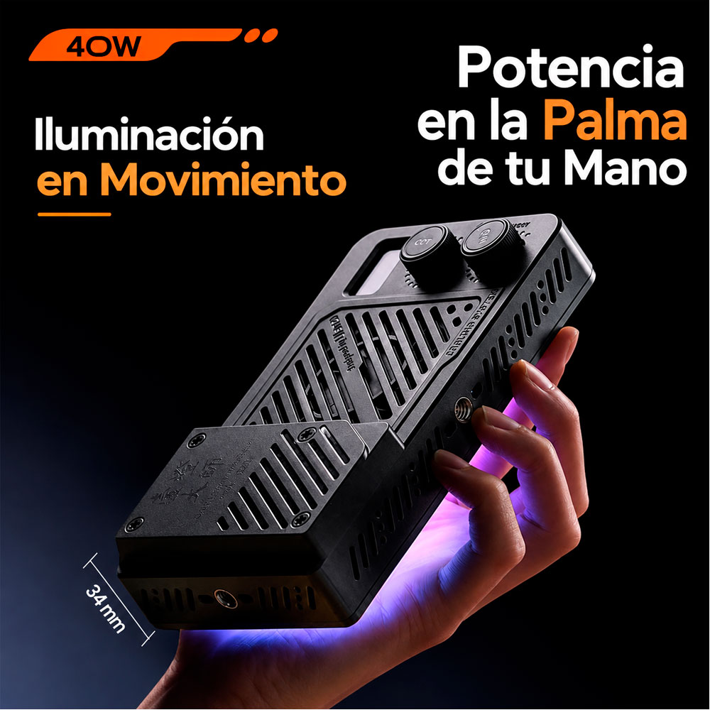 LUZ CONTINUA LED ULANZI LM-P40BI BICOLOR - 4