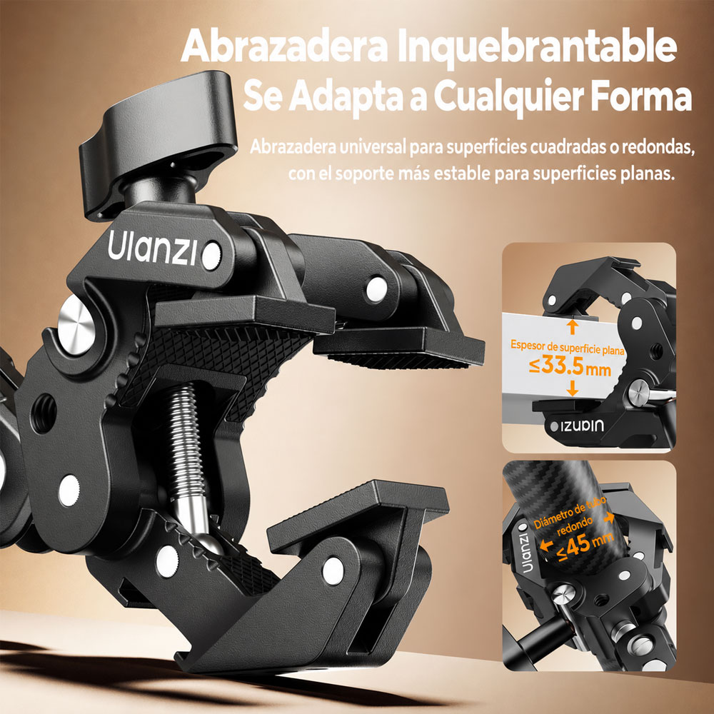 KIT DE SUPERABRAZADERA CON BRAZO ARTICULADO ULANZI EA03 SKUC083 - 6