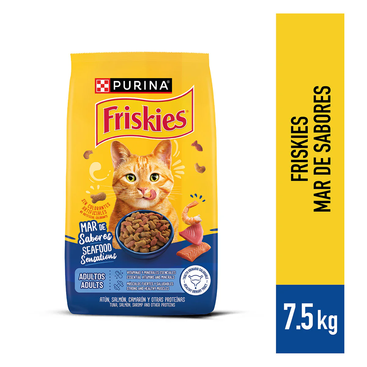 ALIMENTO PARA GATO FRISKIES MAR DE SABORES 75KG - 1