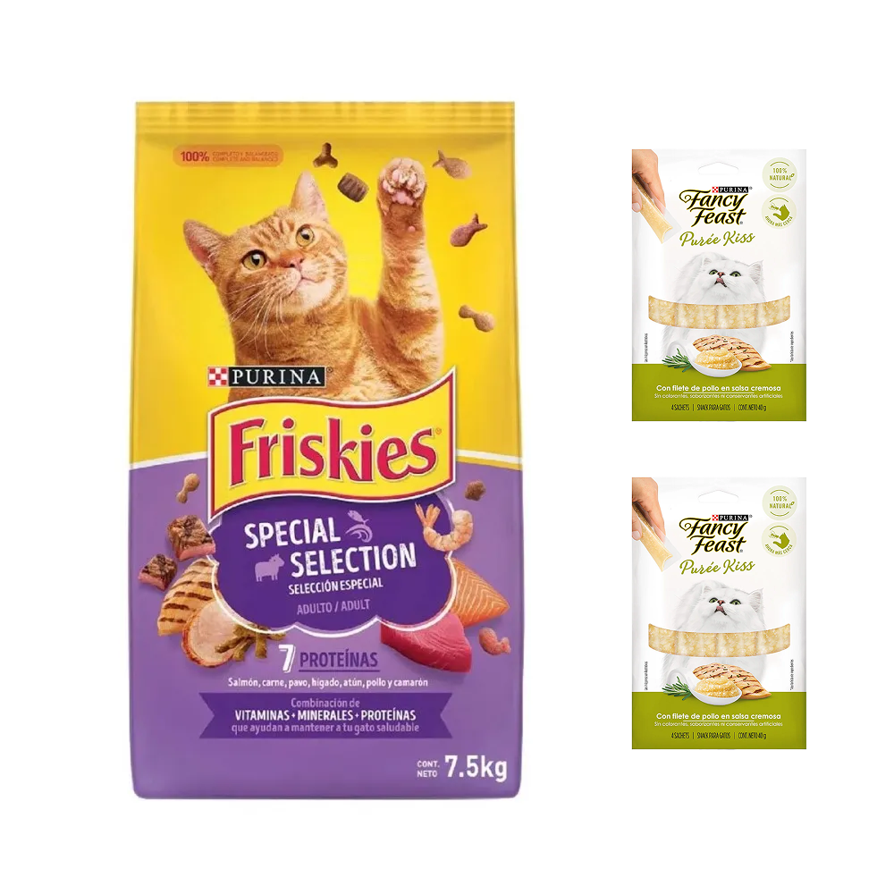 ALIMENTO DE GATO FRISKIES SELECCION ESPECIAL 7.5 KG. - 1