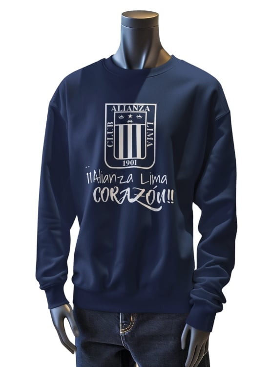 POLERA ALIANZA CORAZÓN AZÚL - 1
