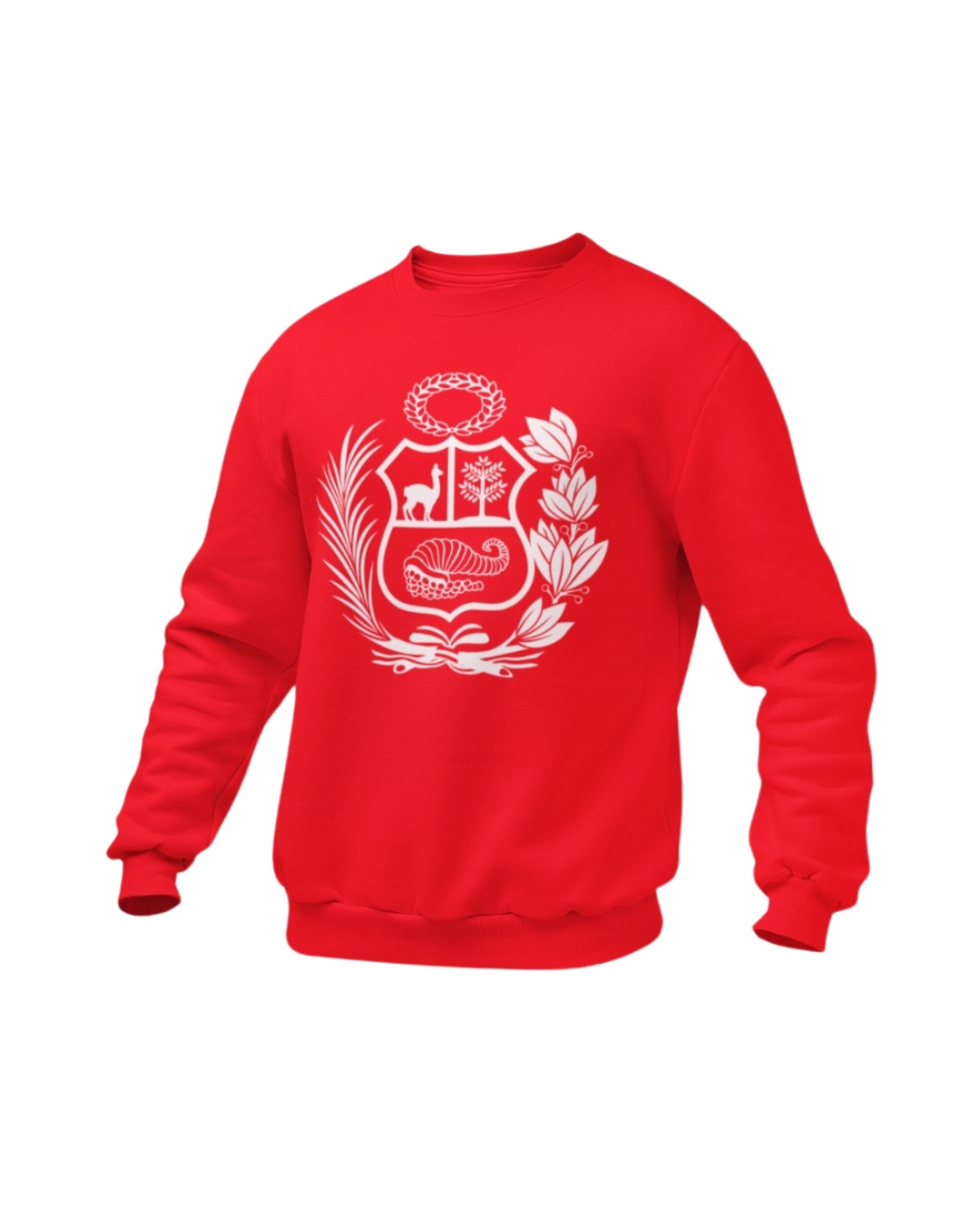 POLERA HOMBRE ESCUDO PERÚ ROJO - 1