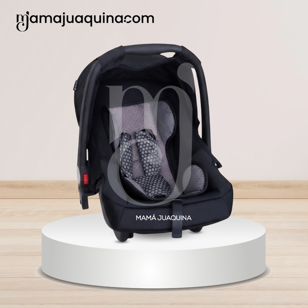 COCHE CUNA TRAVEL SYSTEM EBABY «BRAVIAR NEW» NEGRO - 6