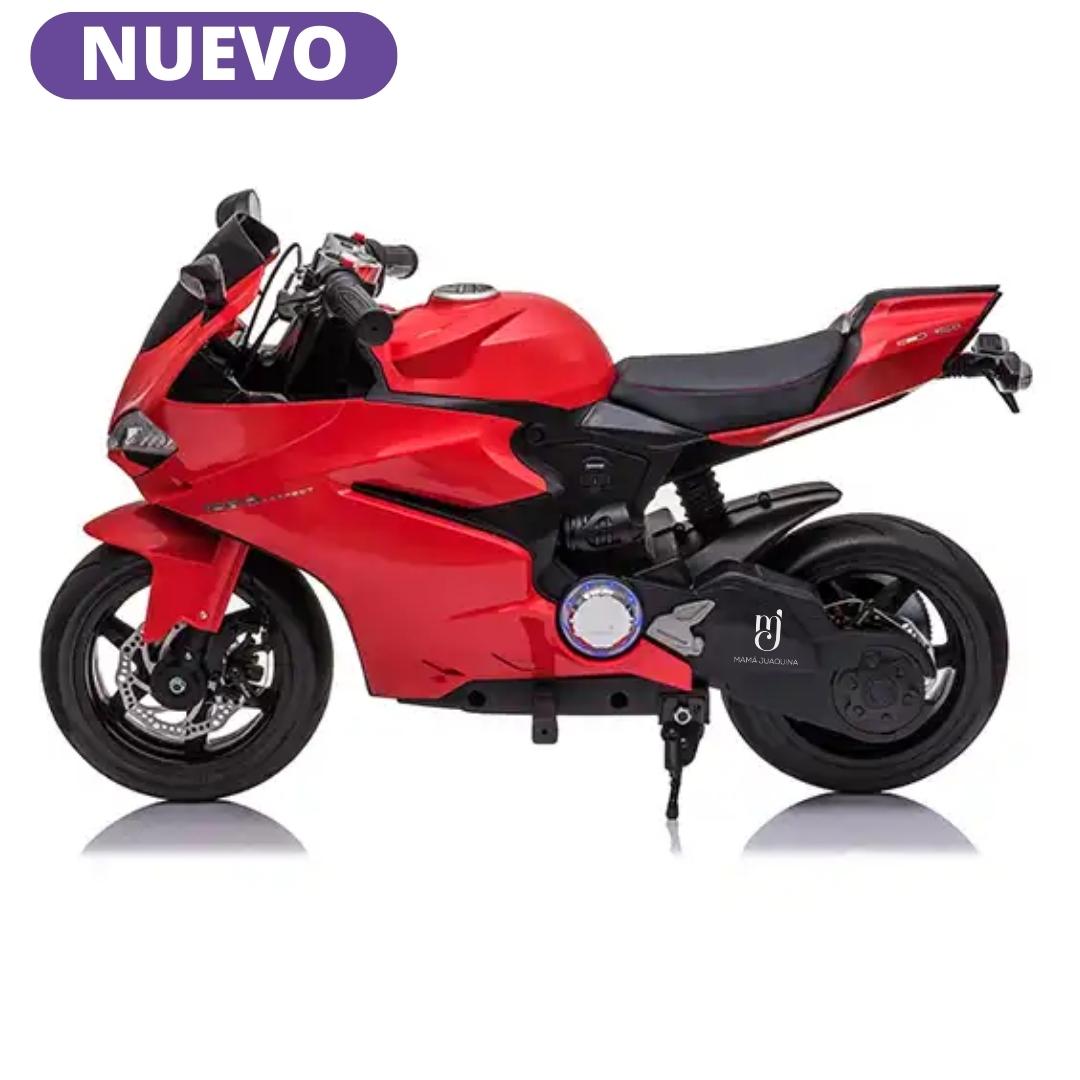 MOTO A BATERÍA PARA NIÑOS «DUCATI DIAVE» LICENCED ROJO - 6