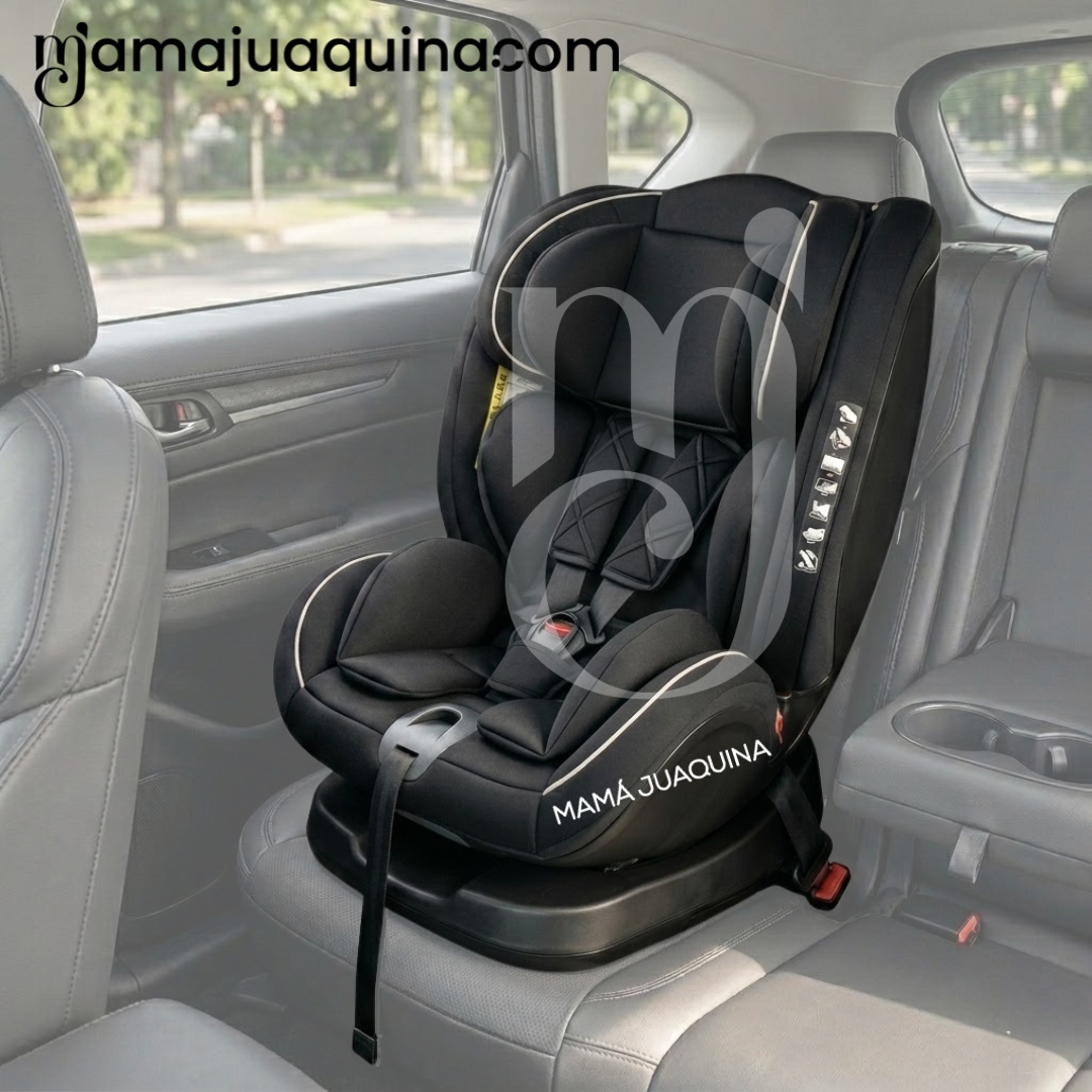SILLA AUTO BABY KITS BARLETA NEGRO RECIÉN NACIDO - 5