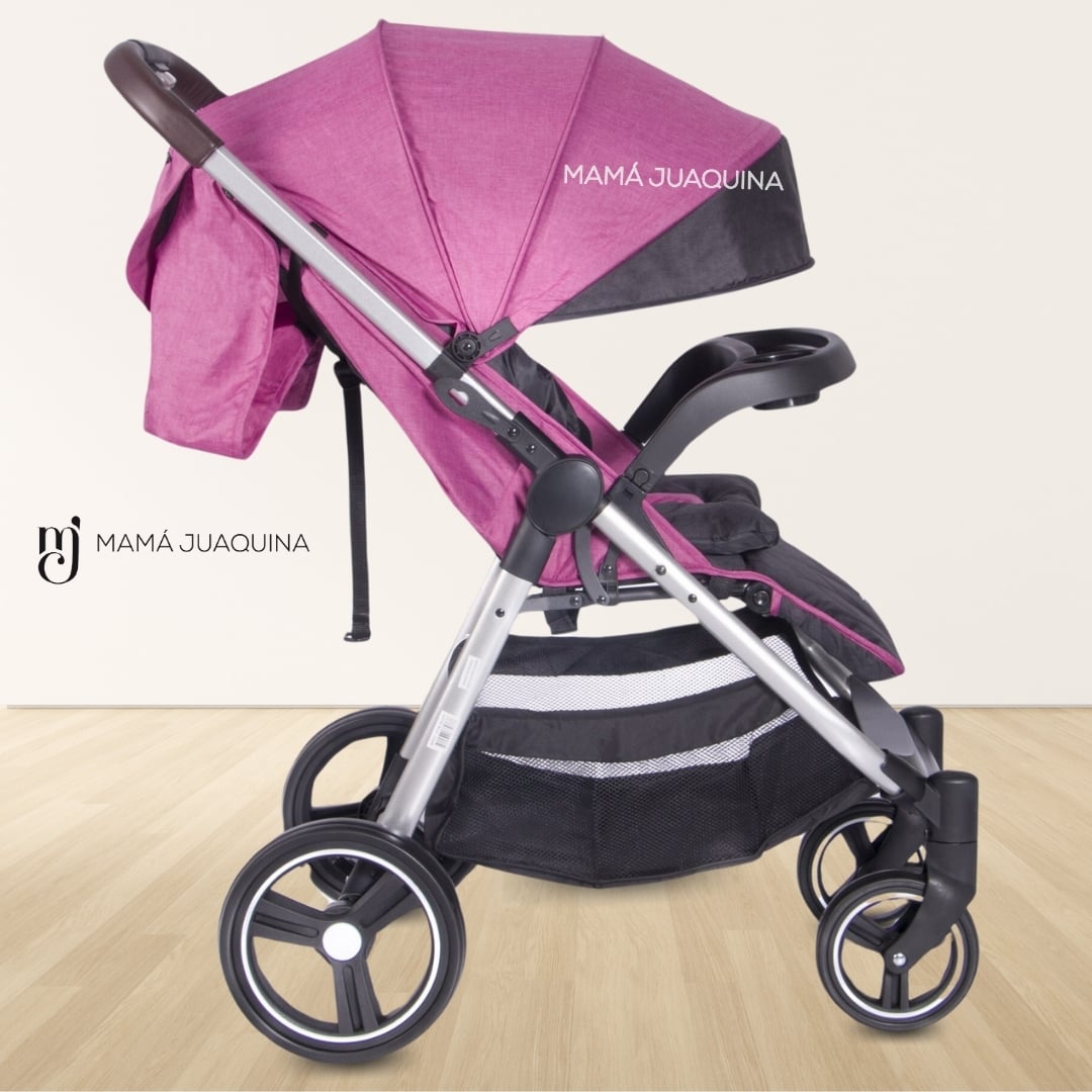 COCHE PASEO EBABY DASH FUCSIA EDICIÓN LIMITADA - 4