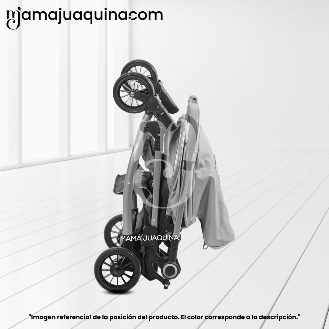 COCHE MECEDORA EBABY EXUTOIRE AZUL LUJO EDICIÓN LIMITADA - 6