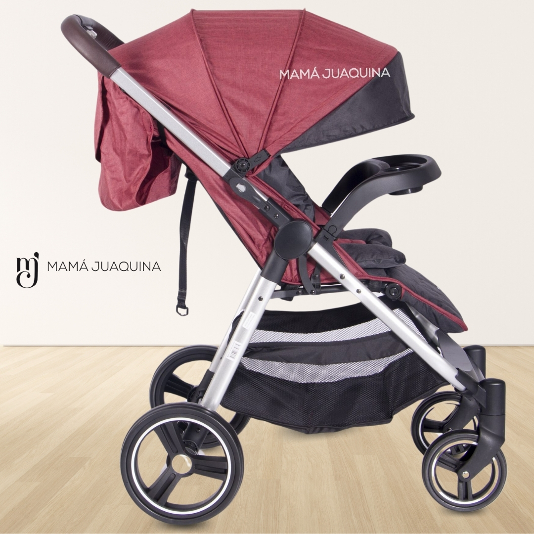 COCHE PASEO EBABY DASH ROJO OSCURO EDICIÓN LIMITADA - 4