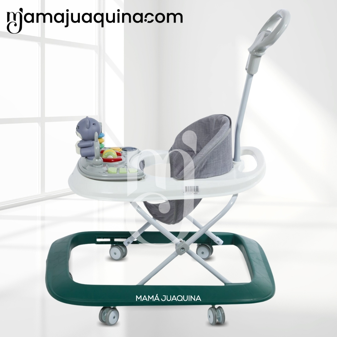 ANDADOR EBABY CON BANDEJA MUSICAL FALL GUYS VERDE - 4