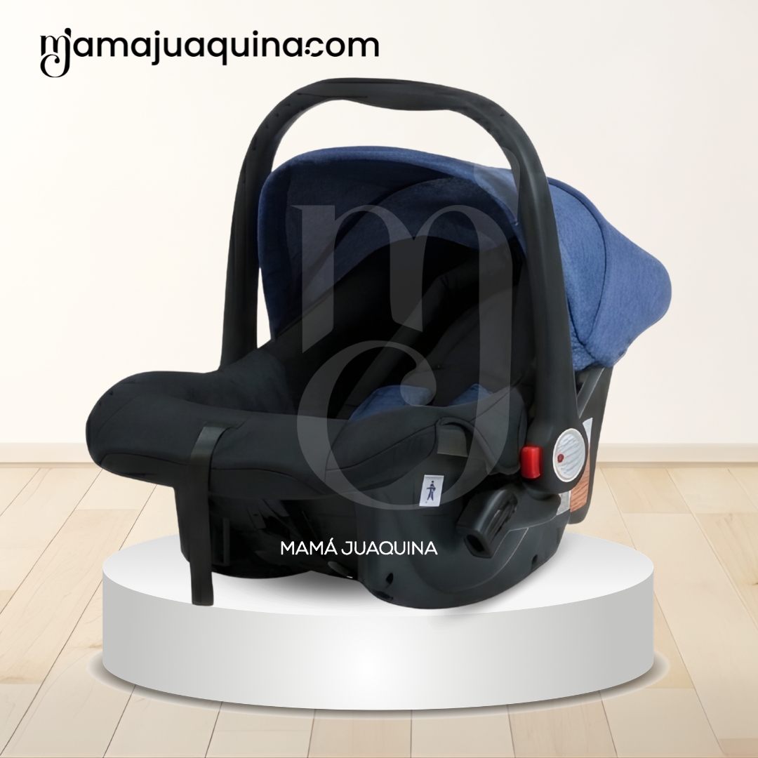 COCHE TRAVEL SYSTEM EBABY BRUNEI AZUL MALETA CON PORTA BEBÉ - 5