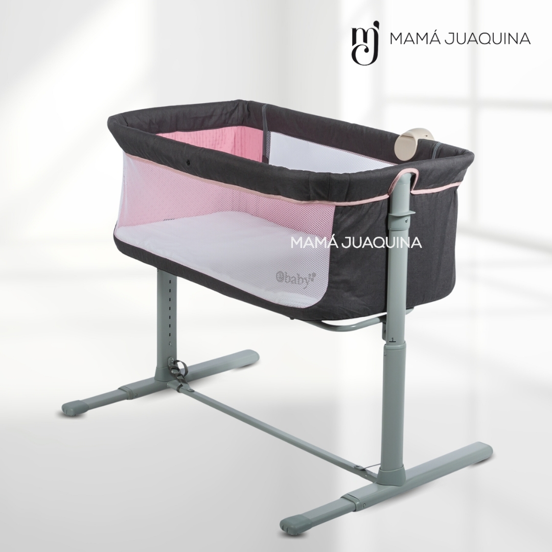 CUNA EBABY MOZZI ALUMINIO ROSADO MUSICAL LUJO EDICIÓN LIMITADA - 6