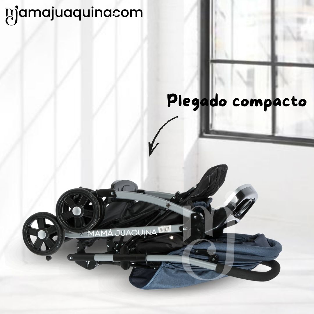 COCHE CUNA BABY VINCENT ROSADO LUJO EDICICÓN LIMITADA - 6