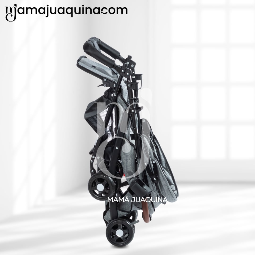 COCHE CUNA DE LUJO «MADDOX» EDICICÓN LIMITADA NEGRO - 5