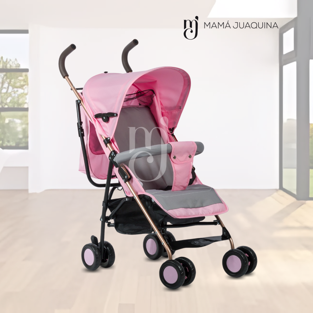 COCHE BASTÓN «ZULEN» ROSA - 5
