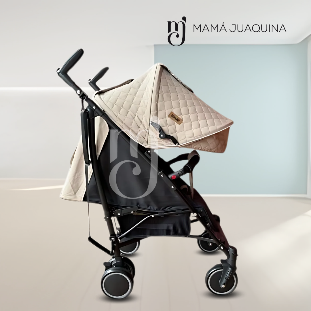 COCHE BASTÓN BABY BEIGE SINNIA EDICIÓN LIMITADA - 5