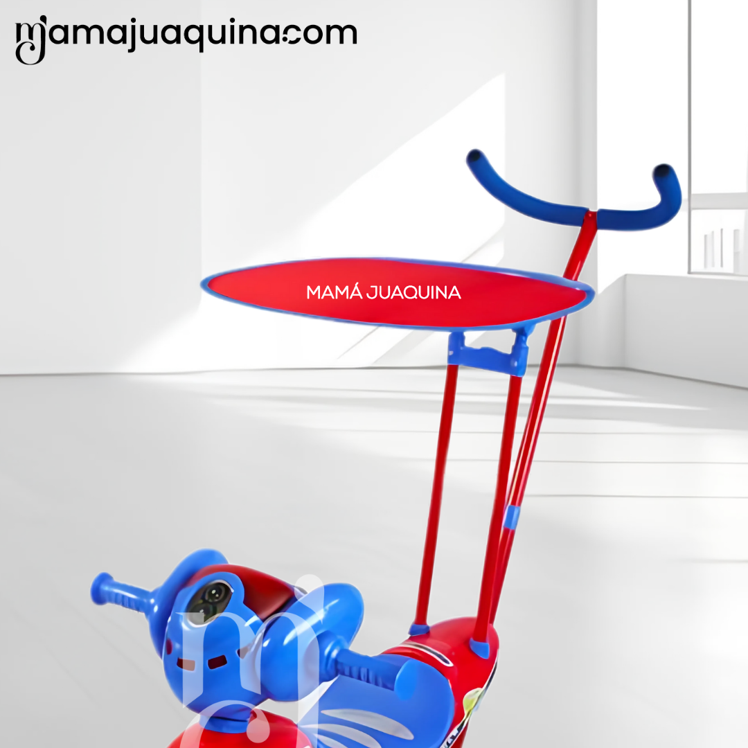 TRICICLO BEAUTIFUL SPEEDY TRI AZUL GUIADOR CON BLUETOOTH - 3