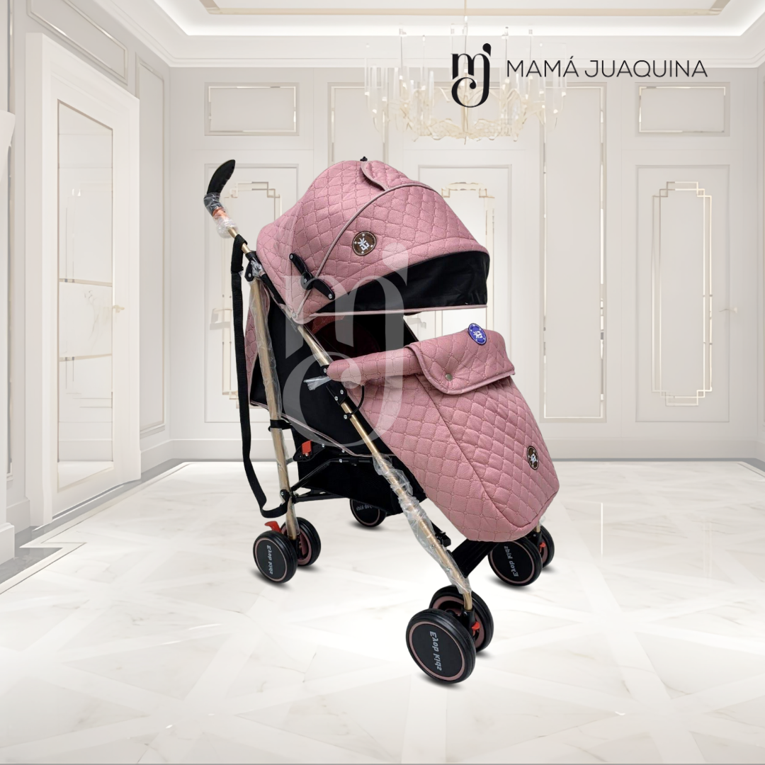 COCHE BASTÓN KIDS ISABEL PRO ROSA EYOB EXCLUSIVO - 5