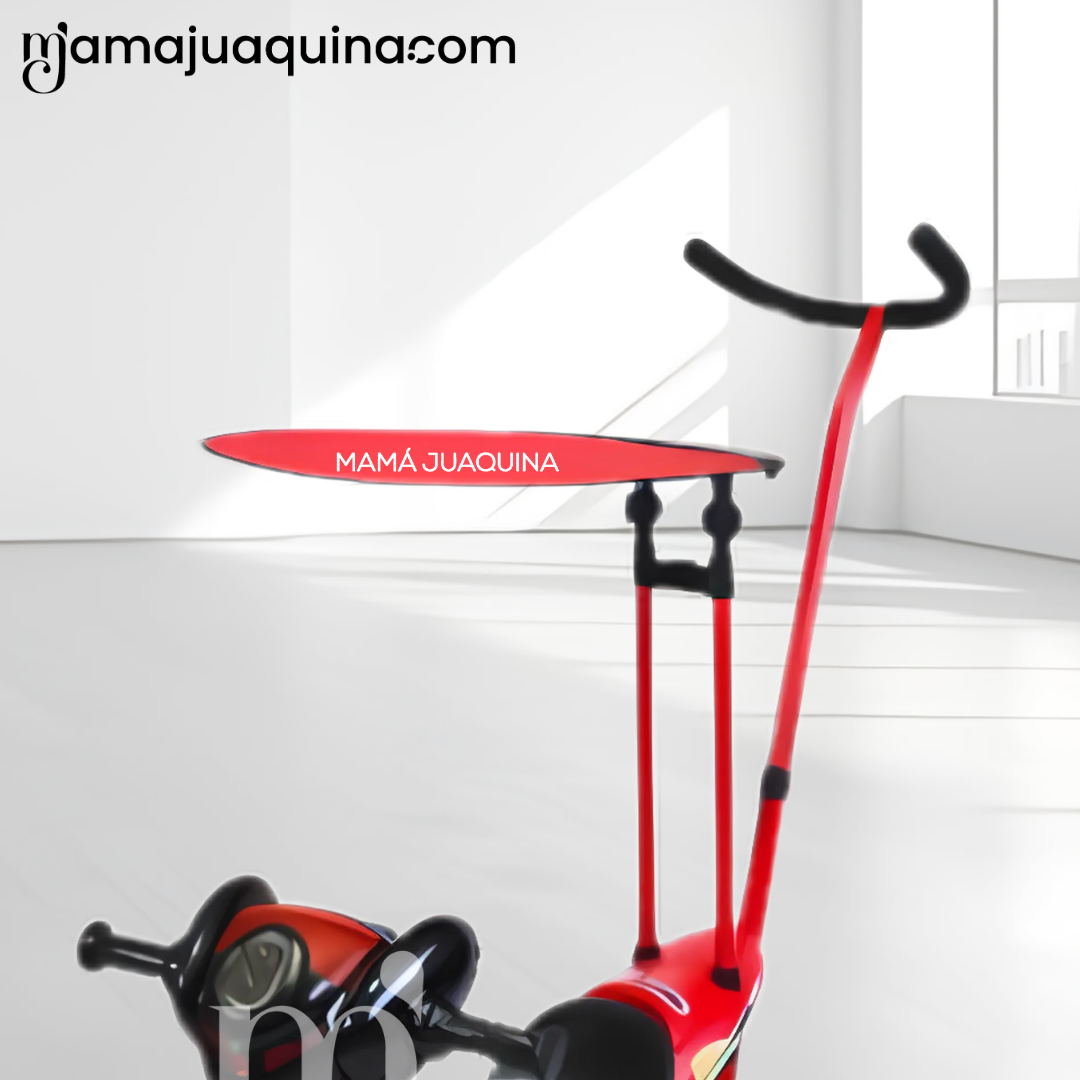 TRICICLO BEAUTIFUL SPEEDY TRI ROJO GUIADOR CON BLUETOOTH - 3