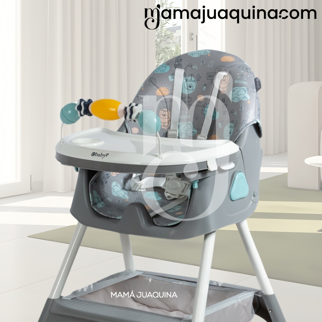 SILLA COMER EBABY GRIS MECEDORA DALI - 3
