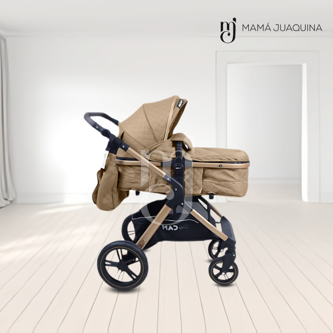 COCHE MOISÉS «NAPOLY» EDICIÓN LIMITADA BEIGE - 5